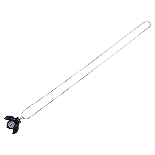 Mikikit Marienkäfer-schlüsselanhänger Halskette Für Taschenkette Retro-Uhr Für Kinder Reloj para Niños Taschenuhr Mit Kette Marienkäfer Schlüsselanhänger Jahrgang Klein Junge Quarzuhren von Mikikit