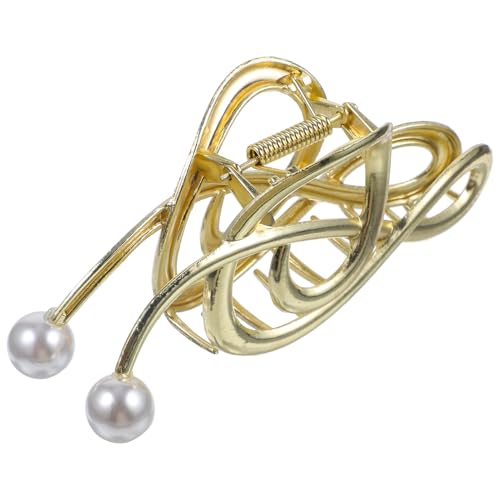 Mikikit Perlen Haarklammer Große Haarklammer für Dickes Haar Metall Haarspange mit Musiknoten Dekorative Haarspange für Damen Haar Accessoires für Stylisches Hairstyling Mikikit Perlen Haarklammer Große Haarklammer für Dickes Haar Metall Haarspange mit Musiknoten Dekorative Haarspange für Damen Haar Accessoires für Stylisches Hairstyling von Mikikit