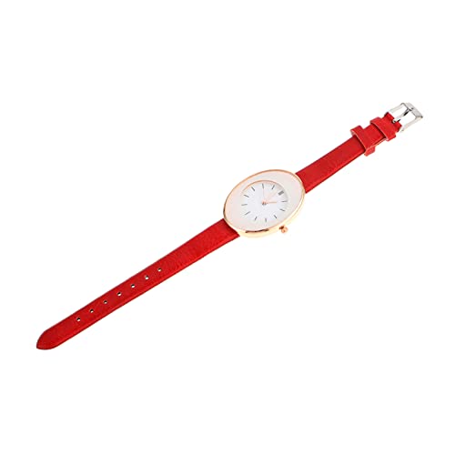 Mikikit Stylische Damenuhr Mit Verstellbarem Armband Elegante Quarzuhr Für Frauen Für Freizeit Und Alltag Leicht Und Komfortabel Präzise Zeitmessung Atmungsaktives Design von Mikikit