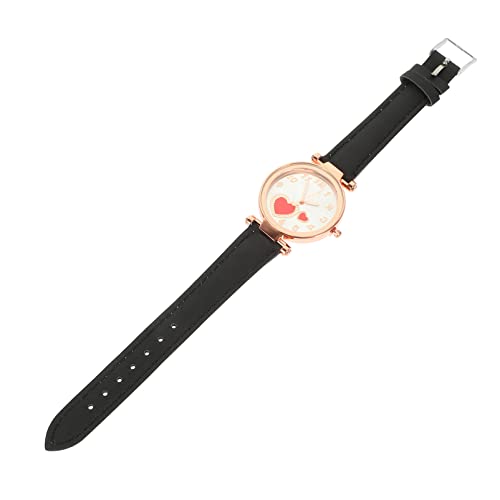 Mikikit Damenmodeuhr Geschenke Für Kinder 2 Pack Women Watch Ladies Studenten an Die Ladies Armbanduhr Armbanduhr Herzdekoration Beobachten Lederband Für Damenarmbanduhr Armbanduhr von Mikikit