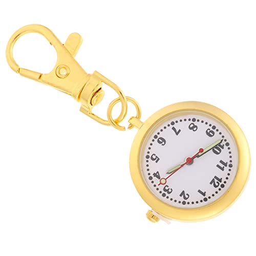 Mikikit Portemonnaie-Schlüsselanhänger Taschenuhr Schlüsselanhänger Legierungschwester Watch Clip on Watch Watch Secondhand Watch Dekorative Taschenuhr Uhr Zubehör Tasche Mikikit Portemonnaie-Schlüsselanhänger Taschenuhr Schlüsselanhänger Legierungschwester Watch Clip on Watch Watch Secondhand Watch Dekorative Taschenuhr Uhr Zubehör Tasche von Mikikit