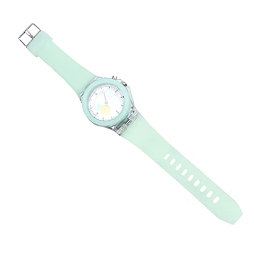 Mikikit Leuchtende Kinderuhr Mit Silikonarmband Multifunktionale Armbanduhr Für Jungen Und Mädchen Präzise Zeitmessung Für Schule Und Freizeit von Mikikit