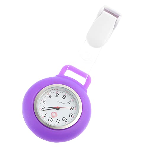 Mikikit Multi-Funktion Uhr Mit Clip Tragbare Krankenschwesteruhr Praktisches Zubehör Für Pflegekräfte Elegantes Design Für Medizinisches Personal von Mikikit