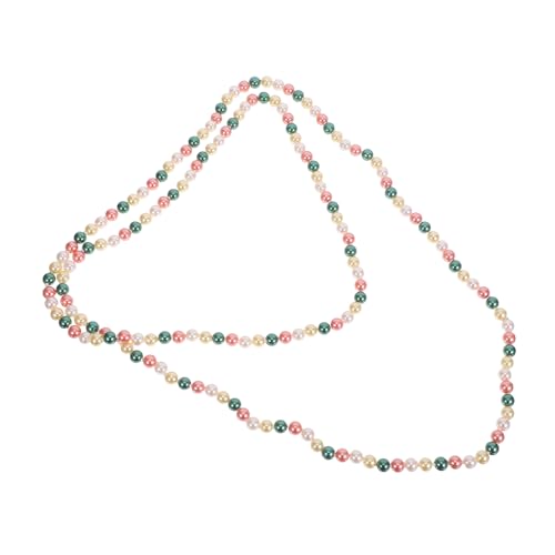 Mikikit Mehrlagige Künstliche Perlenkette Damen Modeschmuck Farbenfrohe Halskette mit Halbperlen Dekoration für Party Tanz Alltag und Geschenkideen Mikikit Mehrlagige Künstliche Perlenkette Damen Modeschmuck Farbenfrohe Halskette mit Halbperlen Dekoration für Party Tanz Alltag und Geschenkideen von Mikikit