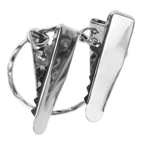 Mikikit Metal Cardigan Clip mit Floralem Design Leichter Schal und Pulloverclip mit Geometrischem Herz Vielseitiger Kleidungsschnalle für Damen Einfach Anzubringen Perfekter Taillenakzent von Mikikit