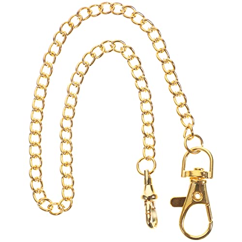 Mikikit Metall Kette Dekoration Taschenuhr Kette Mit Karabinerhaken Für Jeans Hosen Und Kleidung Mode Accessoire Für Und Damen Für -projekte Und von Mikikit