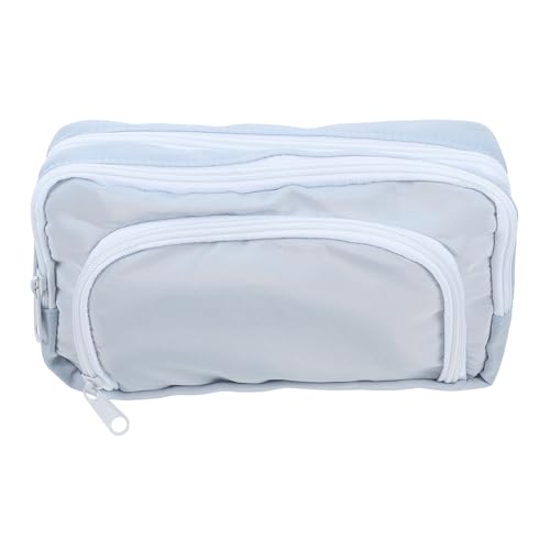 Mikikit Multifunktionales Federmäppchen aus Robustem und Aluminiumlegierung Tragbare Stifteaufbewahrungstasche für Schule Büro und Reise Kompakt und Langlebig Geeignet für Lehrer und von Mikikit