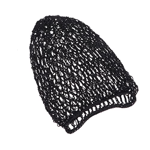 Mikikit Netz-Häkel-Haarnetz-Snoods Weiche Viskose-Strick-Haarnetz-Snood-Mesh-Bänder-Abdeckung Für Damen-Damen-Schlafmütze von Mikikit