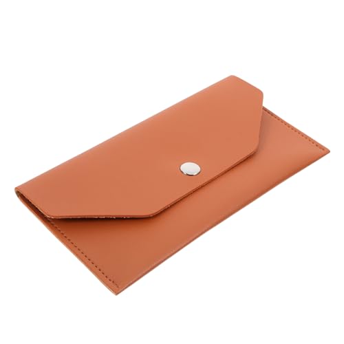 Mikikit PU Reisepasshülle aus Robustem Leichtem PU Material Wasserabweisender Reiseorganizer für Dokumente Karten und Geld Praktischer Geldumschlag für Sichere Aufbewahrung Unterwegs von Mikikit