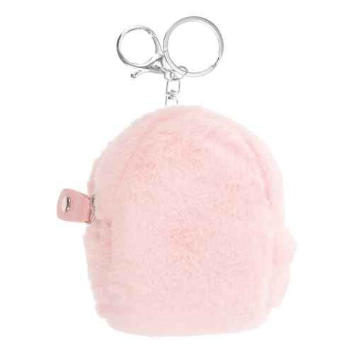 Mikikit Kleiner Plüsch Geldbeutel Für Mädchen Mini Plüsch Tasche Mit Schlüsselring Tragbar Und Ästhetisch Für Geschenke Und Täglichen Gebrauch von Mikikit