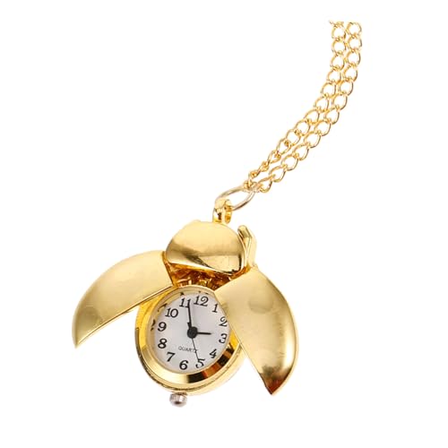 Mikikit Taschenuhr Mit Kette Vintage-taschenuhr Tragbare Kleine Uhr Retro-taschenuhr Dekorative Uhr Für Männer Und Damen Quarz-taschenuhr Taschenuhr Für Männer Und Frauen von Mikikit