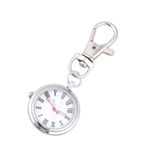 Mikikit Taschenuhren Für Herren Leuchtende Schwesternuhr Schlüsselanhänger Uhr Hängende Uhren Abzeichen Uhr Pin Gürteltaschenuhr Schwesternuhren Für Damen Arzt Liebhaber Tragbar Geschenk von Mikikit
