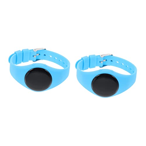 Mikikit Armreifen Für Damen Strumpffüller Kinder 2 Pcs Armband Multi- Studenten Armband Blau Uhr Student Business Modern Kinder Kleinkind Handgelenk Kind Kinder Mode Kinder Kinder von Mikikit