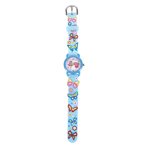 Mikikit 1stk Kinderuhr Alle- Spiel Handgelenk Uhr Praktische Student Uhr Kinder Geschenk Farbige Kinder Uhr Modische Armbanduhr Praktische Schüleruhr Gummi Karikatur 3D Handgelenkschmuck von Mikikit