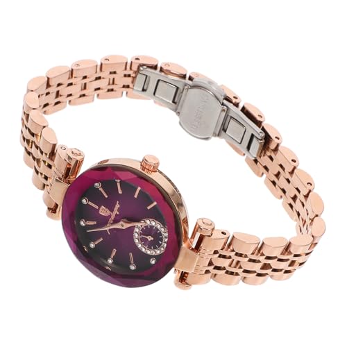 Mikikit Stylische Armbanduhr 2 Stücke Freizeit Verzierung Hautfreundlich Band Dekoration Für Elegant Leicht Handgelenk Weiblich von Mikikit