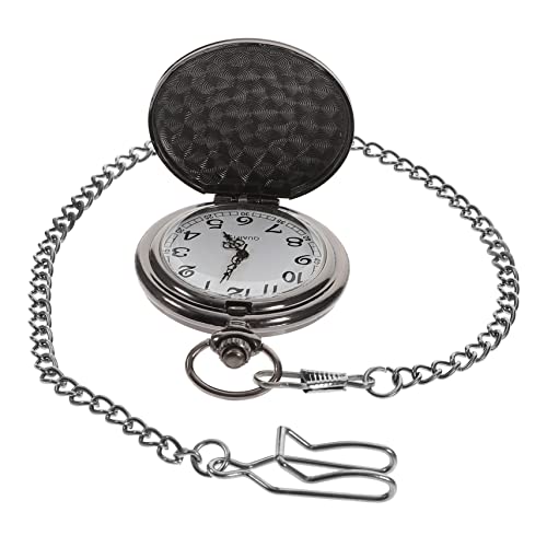 Mikikit Taschenuhr Zum Jubiläum Damen Vintage-Geschenke Für Männer Taschenuhren Für Herren Vintage Taschenuhr Mit Kette Männergeschenk Taschenuhr Für Retro Mechanisch Fräulein Mechaniker von Mikikit