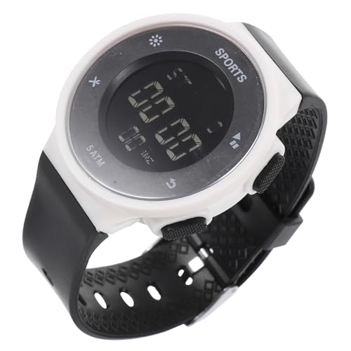 Mikikit Herrenmode Armbanduhr Digital Kalender Uhr Soft Band Business Outdoor Uhr von Mikikit