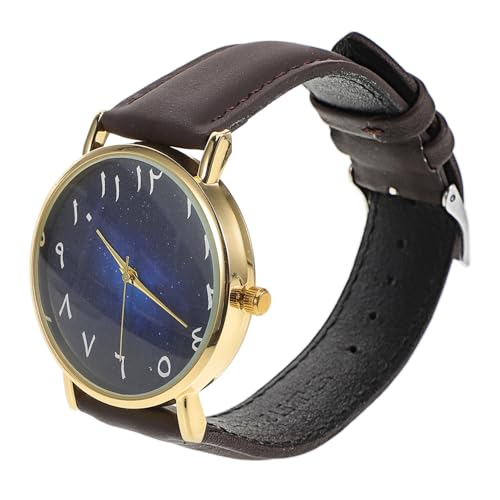 Mikikit Anschauen Armbanduhr für Männer stylische Armbanduhr Mädchen Uhren personalisierte Uhr Armbanduhr dekor modische Armbanduhr betrachten wählen schmücken Männer und Frauen Kunstleder von Mikikit