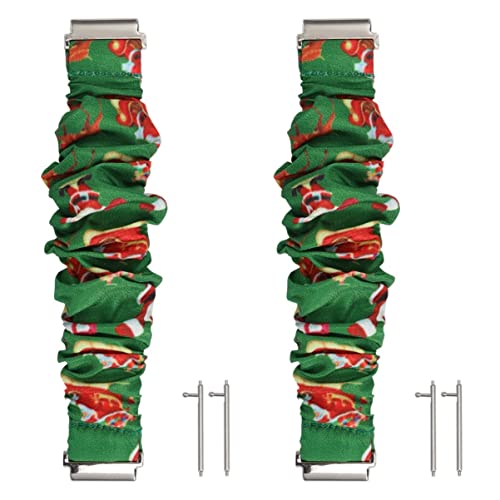 Mikikit Uhren Ersatzband Haar Dame mit Handgelenk - Zubehör Ersatz Geburtstagsgeschenk Kompatibel/Stoff Bedruckt für Armband Herren Mädchen Armband Armband Damen Universal von Mikikit