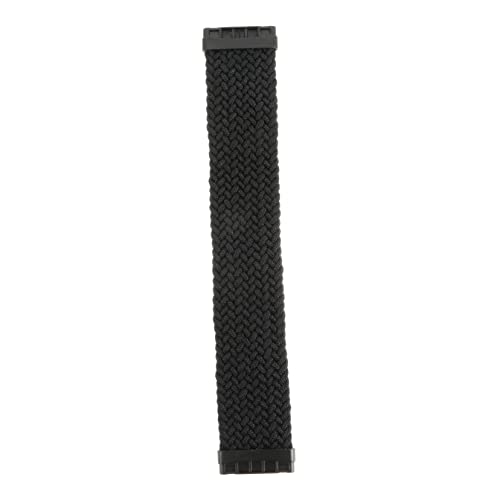 Mikikit Ersatz-uhrenarmbänder Einkreisig Gestrickt Modisches Schwarzes Armband Bequem Für Beide Geschlechter von Mikikit