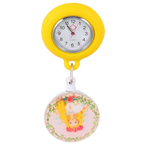 Mikikit Dauerhafte Uhr Aus Einziehbarem Lanyard- Teleskop-taschenuhr Hängendes von Mikikit