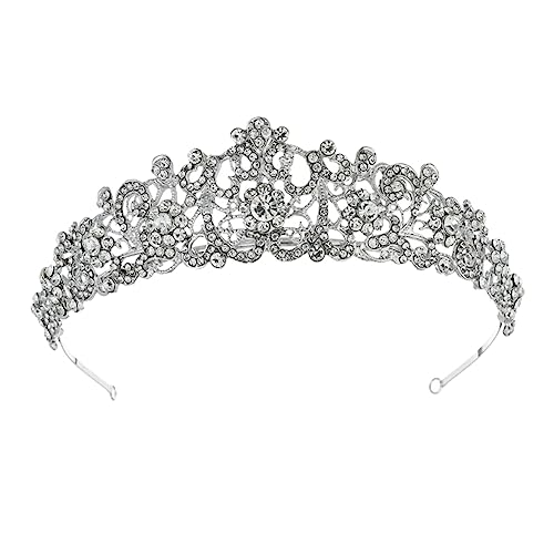 Mikinona Braut-stirnbänder Hochzeitskrone Kopfschmuck Strass Brautschmuck Und Kopfbedeckungen Für Hochzeitsbankette Und Partys von Mikinona
