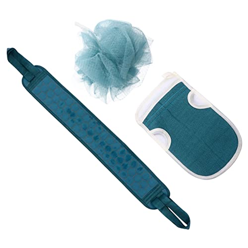 Mikinona 1 Satz 3st Handschuhe Schrubben Badewäscher Für Den Körper -badeschwamm Badehandtücher Badeschwämme Mesh-badhocker Duschtuch Duschpuffball Babyanzüge Duschstoß Pflanzenfasern von Mikinona