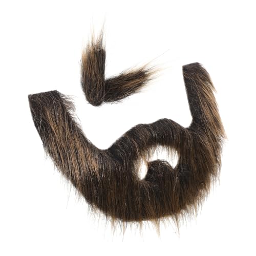 Mikinona Cosplay Supply Leichtes Set mit künstlichen Bärten Augenbrauen und Schnurrbart für Partys für Erwachsene Mikinona Cosplay Supply Leichtes Set mit künstlichen Bärten Augenbrauen und Schnurrbart für Partys für Erwachsene von Mikinona