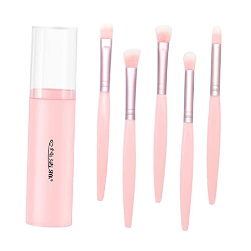 Mikinona 1 Satz Lidschatten-Pinsel-Set Schminkhalter Organizer für Make-up-Pinsel Make-up Pinsel Lidschattenpinsel Set Eyeliner-Pinsel-Kit Augen-Make-up-Kits Lagerung einstellen Bürste Pu von Mikinona