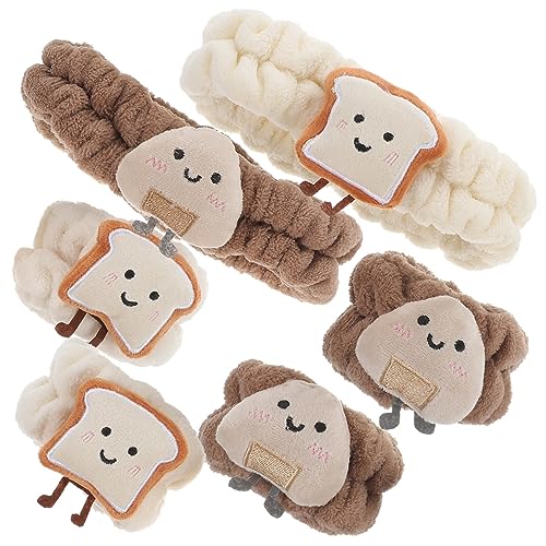 Mikinona 1 Satz Wasserfestes Gesicht Wasch Stirnband und Armband für Plüsch Spa Stirnband Hautpflege Zubehör für Makeup und Gesichtspflege 6 Stück Mikinona 1 Satz Wasserfestes Gesicht Wasch Stirnband und Armband für Plüsch Spa Stirnband Hautpflege Zubehör für Makeup und Gesichtspflege 6 Stück von Mikinona
