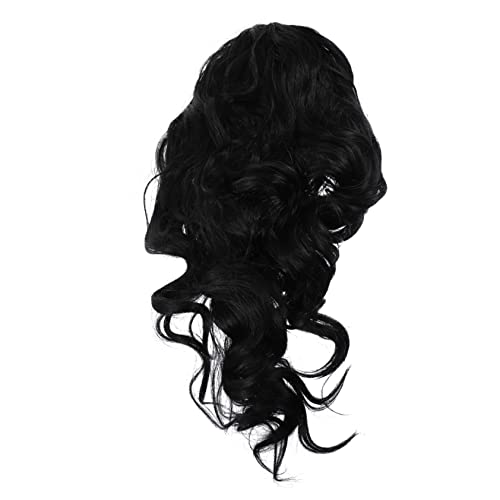 Mikinona 1satz Lange Lockige Perücke Mit Haarband Welliges Haarteil Für Damen Beanie Hut Perücke Vielseitige Haarverlängerung Für Herbst Und Winter Natürliches Aussehen von Mikinona