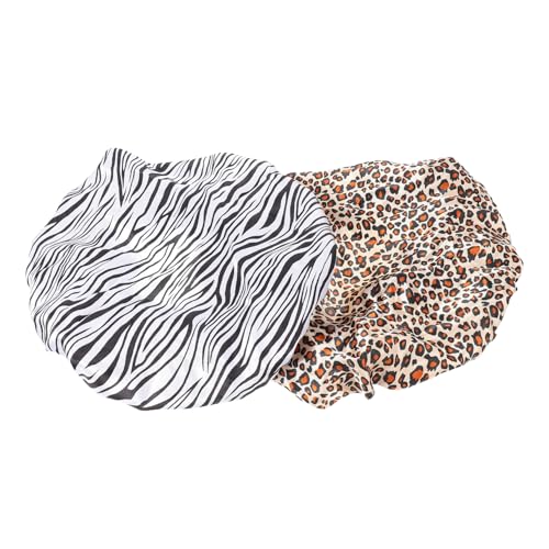 Mikinona Elastische Mütze gegen Haarausfall Damen-Schlafmütze weiche Satin-Mütze bequeme Bettmütze für den Tag von Mikinona