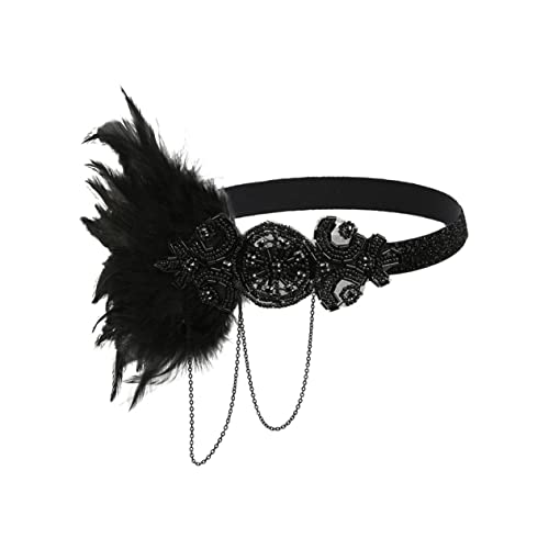 Mikinona 1stück Festliches Haarband Mit Quasten Für Damen Elegantes Party-accessoire Für Weihnachten Und Feste Langlebig Und Stylisch Als Für Freundinnen von Mikinona