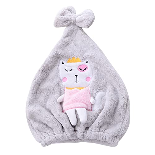 Mikinona Badehut Duschkopftuch für Damen Mikrofaser Haartrockentuch Schnell Trocknendes Haar Handtuch Weich und Saugfähig für Zuhause und Reisen von Mikinona