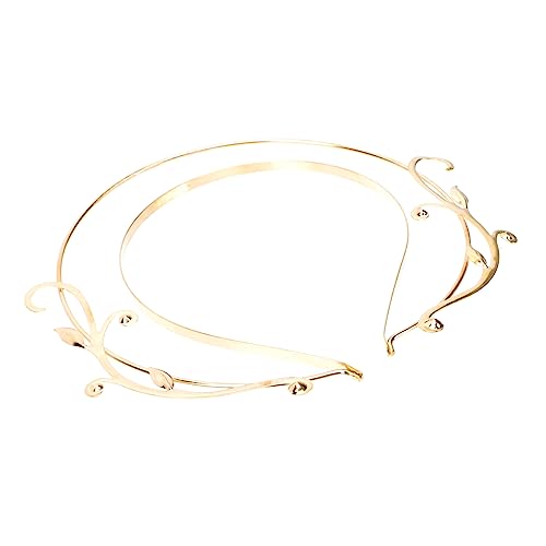 Mikinona Waldfee Haarschmuck Kostüm Kopfschmuck Zarte Haarmode Schlichte Haarmode Party Cosplay Schickes Haardekor Frauen Haarband von Mikinona