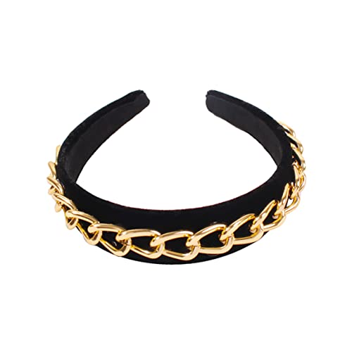 Mikinona Damen Stirnband Modisches Kette Design für Partys und Anlässe Langlebig Einfaches Styling von Mikinona