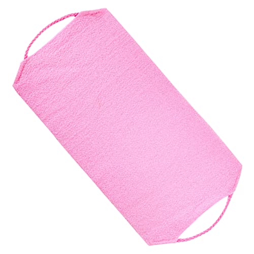 Mikinona 1 Stück Streifen Zurückziehen Schwimmbad Schwämme Innen Saugfähig Trocknen Spülbar Badematten Für Badezimmer Nass Waschen Handtücher Handtuch Peeling Versiegelung Schlag Rosa von Mikinona