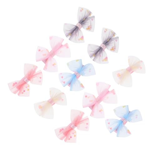 Mikinona 10stücke Schleifen Haarspangen Bogenknoten Haarspangen Für Mädchen Junge Mädchen Haaraccessoires Leichte Und Einfach Anzuwendende Frisur Clips von Mikinona