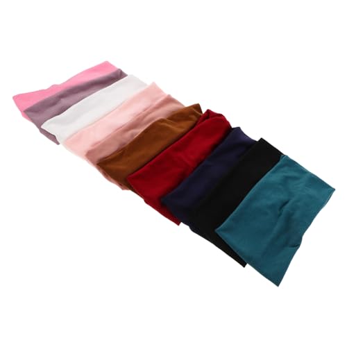 Mikinona 10 Stück Teiliges Elastische Knotige Stirnbänder für Damen Rutschfest Schnelltrocknend Hautfreundlich Dehnbar für Yoga Sport Makeup und Alltag Vielseitig und Angenehm von Mikinona
