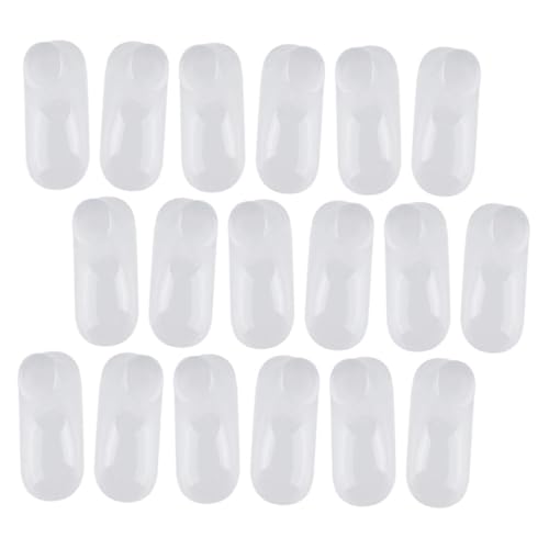 Mikinona 100 Stück Schuhspanner für Schuhe Transparente Kunststoff Babyfuß Modell Ständer Flexibel Langlebig Praktisch zur Schuhform erhaltung für Jungen und Mädchen von Mikinona