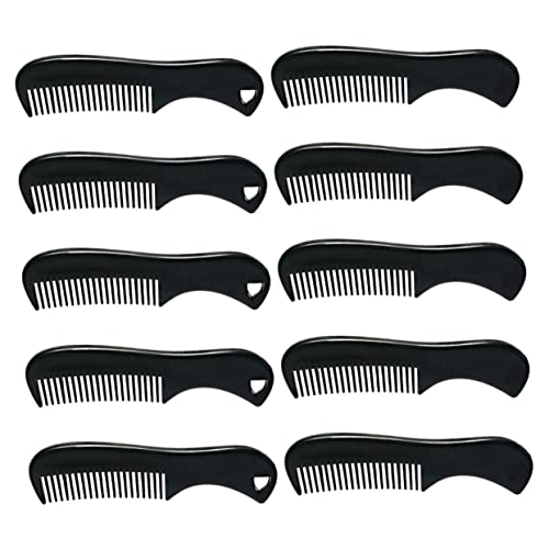 Mikinona 10stücke Bartkamm Für Männer Taschenkamm Für Bartstyling Haarkamm Zum Kämmen Von Schnurrbart Kompakt Und Tragbar Für Bartpflege Unterwegs von Mikinona