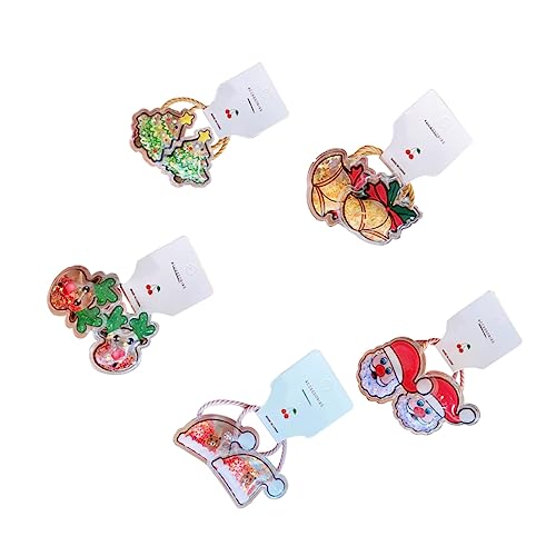 Mikinona 10er-pack Weihnachts-haargummis Festliche Haarseile Schickes Design Pferdeschwanzhalter Für Mädchen Für Weihnachtsfeiern von Mikinona