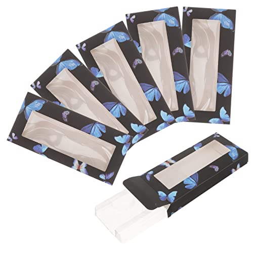 Mikinona 10stücke Aufbewahrungsbox Für Künstliche Wimpern Rechteckige Wimpernbox Aus Papier Mit Klarem Fenster Klein Und Leicht Tragbar Und Praktisch Für Salon Und Heimgebrauch Mikinona 10stücke Aufbewahrungsbox Für Künstliche Wimpern Rechteckige Wimpernbox Aus Papier Mit Klarem Fenster Klein Und Leicht Tragbar Und Praktisch Für Salon Und Heimgebrauch von Mikinona