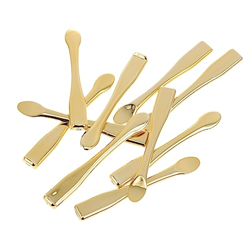 Mikinona 10stücke Gesichtscremelöffel Cremeapplikator Schönheitsschaufel Für Gesichtsmaske Kosmetische Applikatoren Beauty Löffel Für Make-up Maske Creme Extraktion Werkzeug von Mikinona