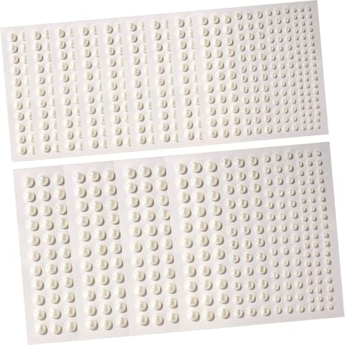 Mikinona 12blätter Perlen Aufkleber Für Haar Und Gesicht Selbstklebende Edelsteine Für Make-up Augen Nägel Festival-zubehör Für Frauen Und Mädchen von Mikinona