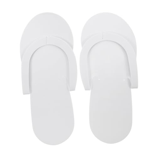 Mikinona 12 Paare Einweg Faltbare EVA Slippers Damen Rutschfest Schnelltrocknend Weich Komfortabel Für Reisen Hotel Spa Badezimmer Strand Hausschuhe Fußpflege von Mikinona