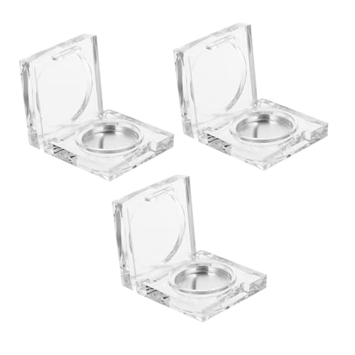 Mikinona 12stücke Transparente Aufbewahrungsboxen Für Lidschatten Und Blush Kompakte Stilvolle Container Mit Deckel Für Kosmetische Proben Pfannen Für Make-up-organizer von Mikinona