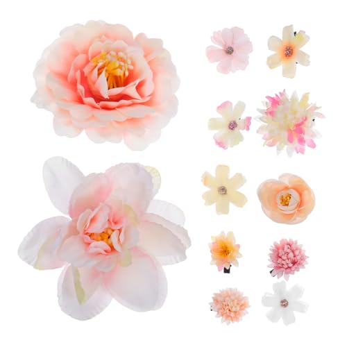 Mikinona 12 Stück Teiliges Boho Blumen Haarclip Set Haarklammern für Frauen Vielseitig für Hochzeiten Jubiläen Festivals Perfektes Accessoire für Feierliche Anlässe und Stilvolle Outfits von Mikinona