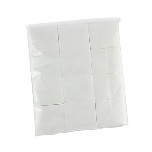 Mikinona 1200stücke Einweg Wattepads Aus Baumwolle Für Gesicht Und Nagellackentferner Make-up-entferner-pads Weiß von Mikinona