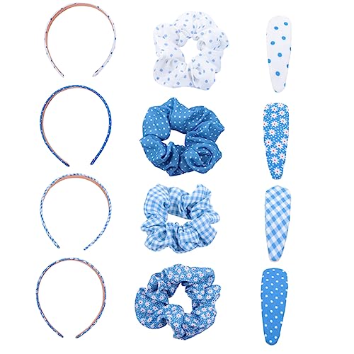 Mikinona 12stücke Haarband Mit Clips Für Mädchen Haarspange Set Stylische Haarspangen Haar Clips Seite Barrettes Haar Ring Für Alltag Und Partys von Mikinona